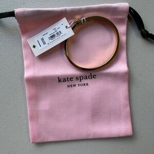 Kate Spade Heritage Spade Thin Enamel Bangle